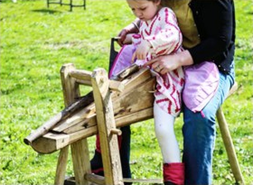 Learning on a shave horse